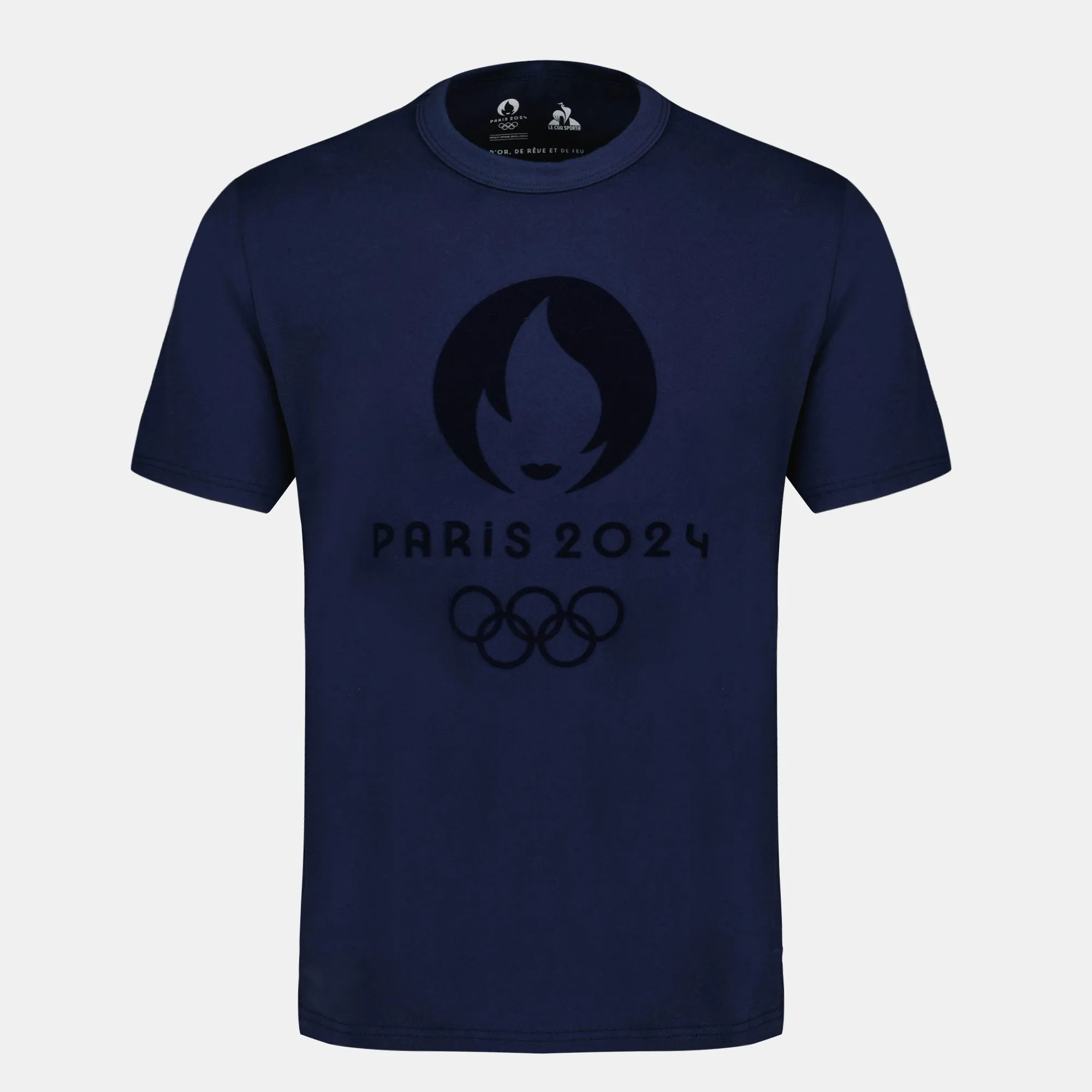2410562-GRAPHIC P24 Tee SS N°1 M bleu nuit | T-shirt Unisexe