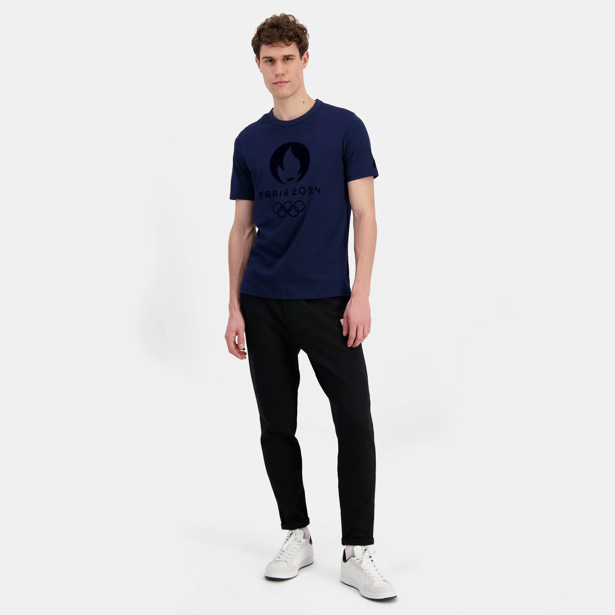 2410562-GRAPHIC P24 Tee SS N°1 M bleu nuit | T-shirt Unisexe