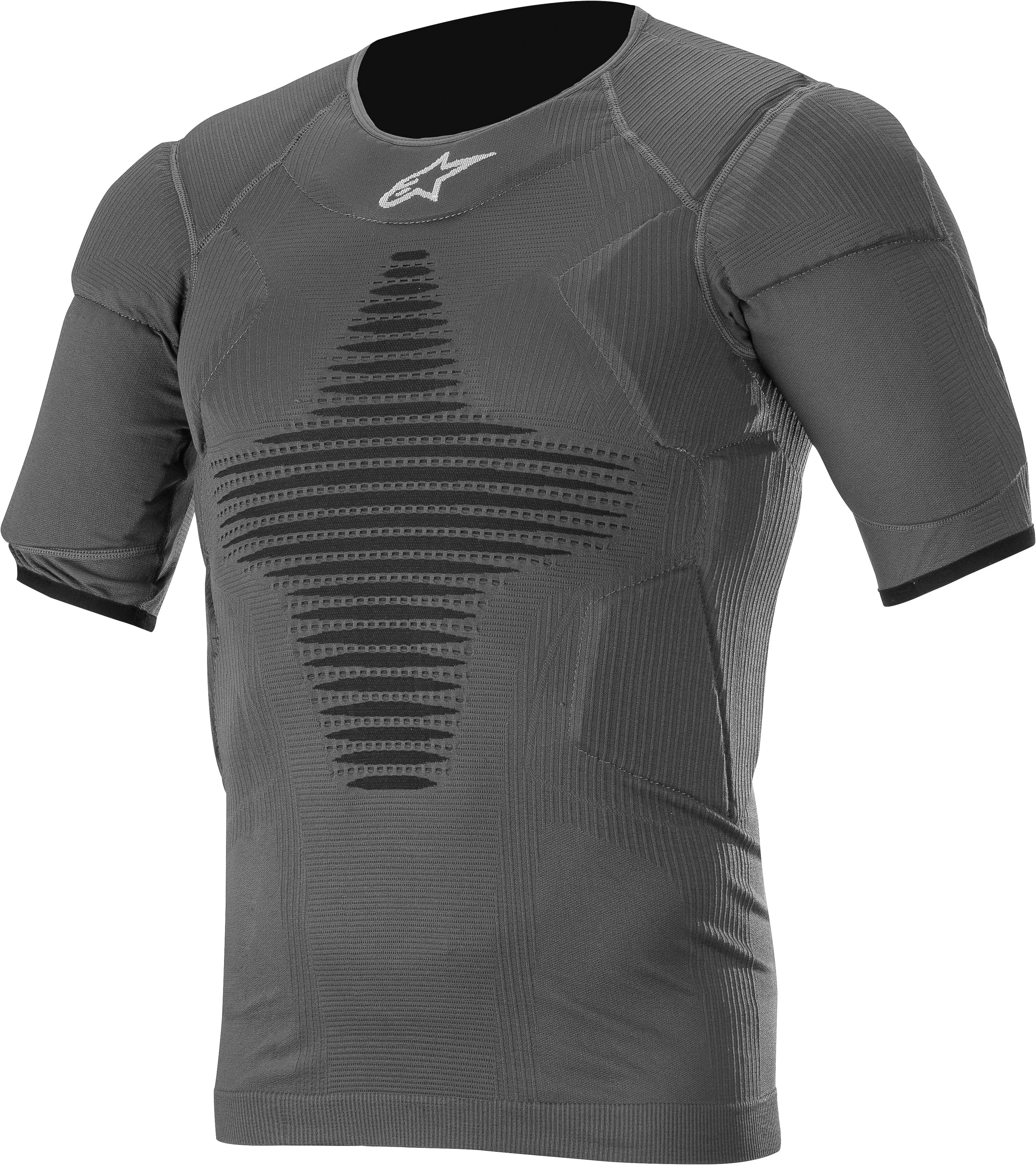 ALPINESTARS A-0 ROOST BASE LAYER L/S TOP ANTHRACITE/BLACK LG/XL 4750020-141-LXL