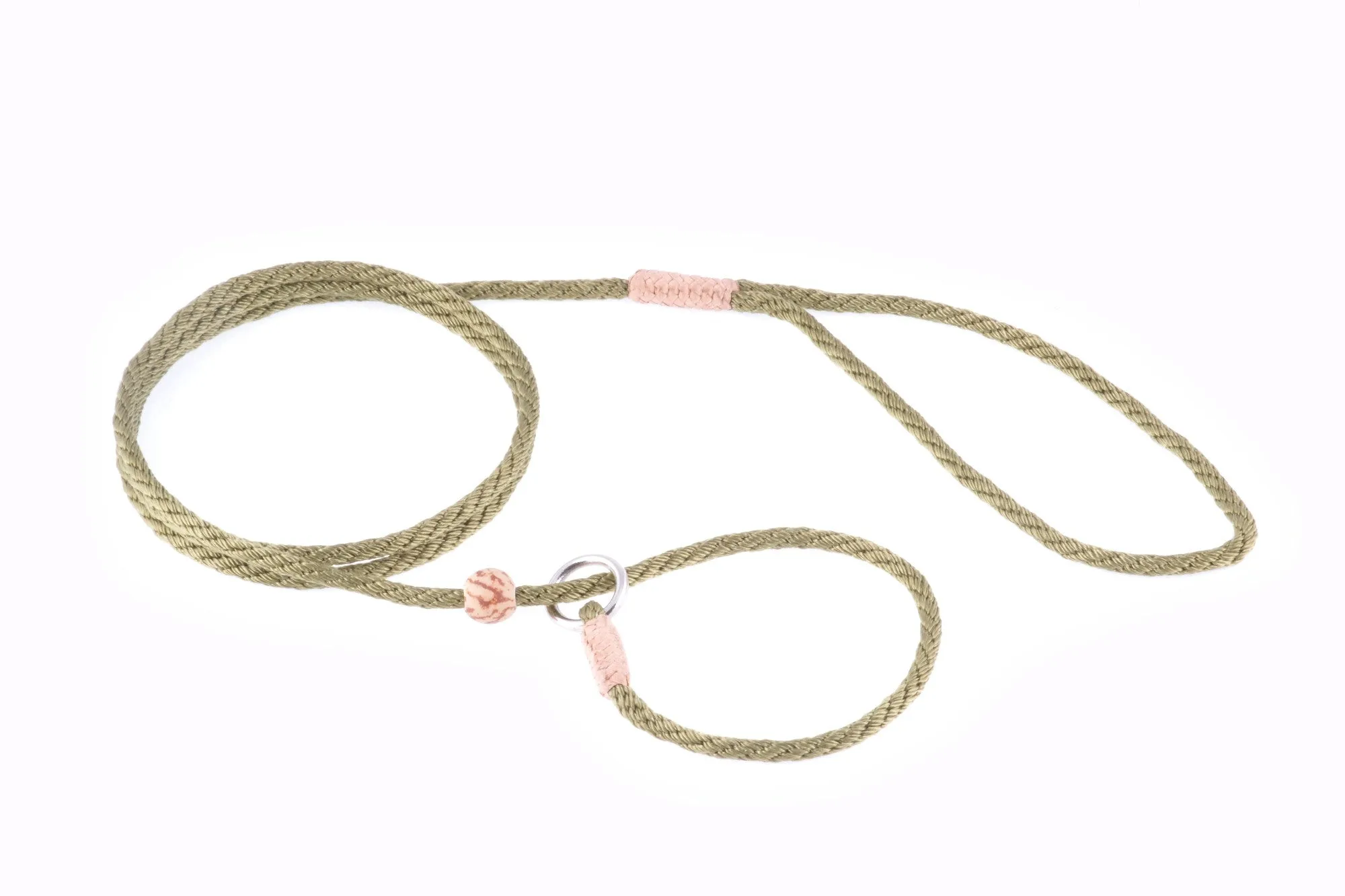 Alvalley Nylon Slip Leads with stop 1/8"(4mm)