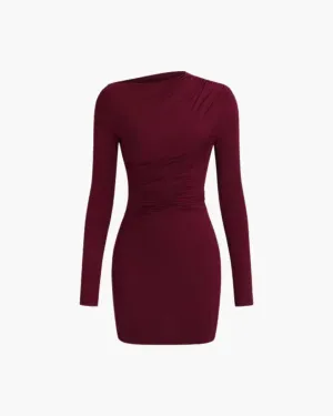 Andreina – Asymmetrical design – Mini dress