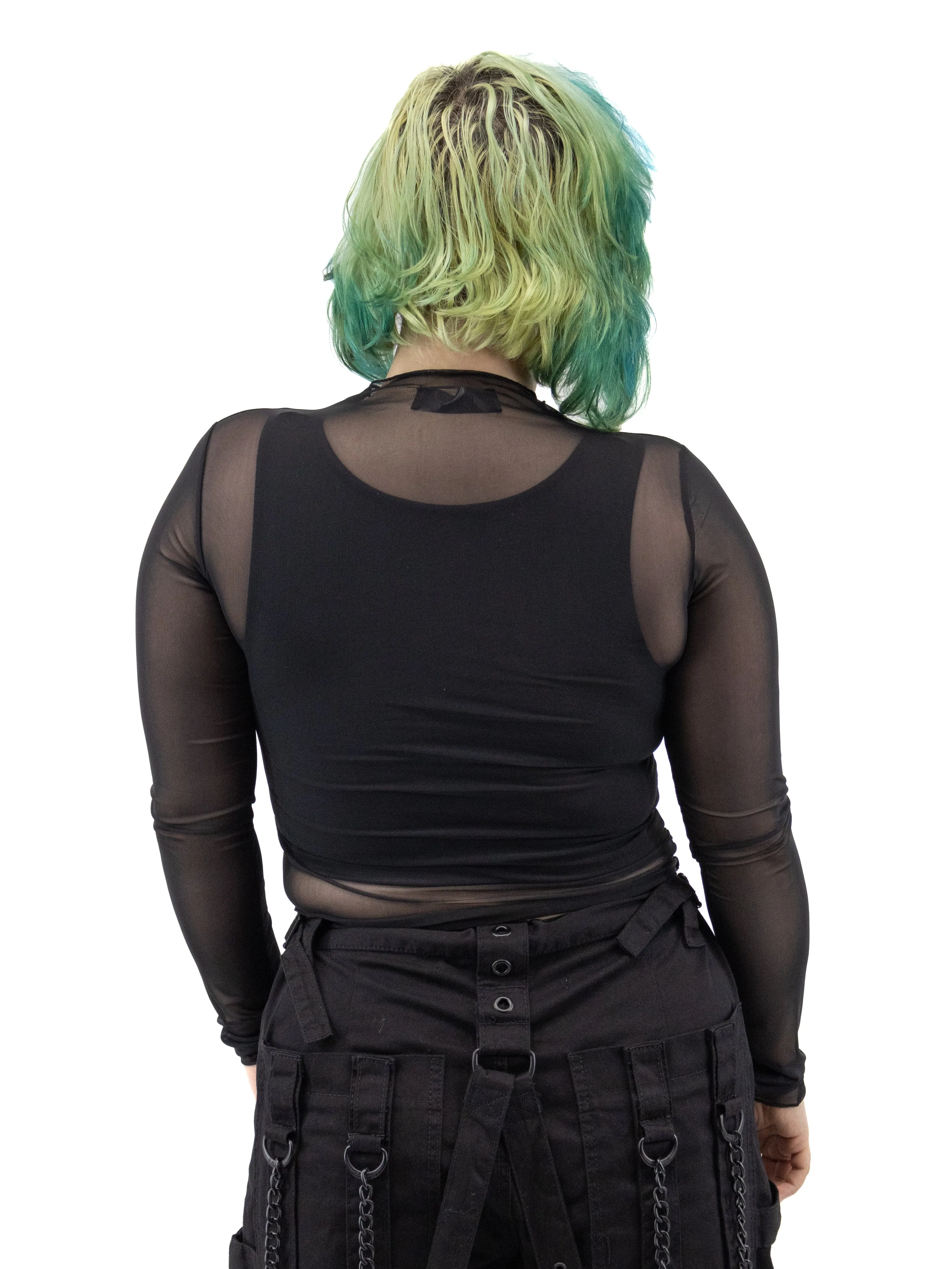 Autopsy Mesh Long Sleeve Top FOXBLOOD