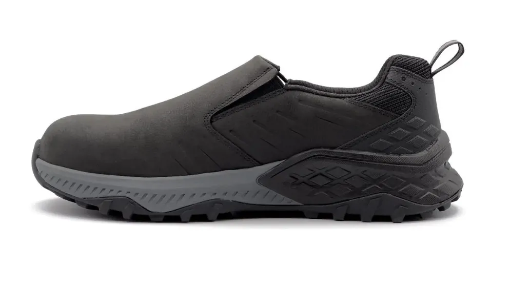 Avenger Men's  BLK Leather Composite Toe ESD SR Work Shoe A8803
