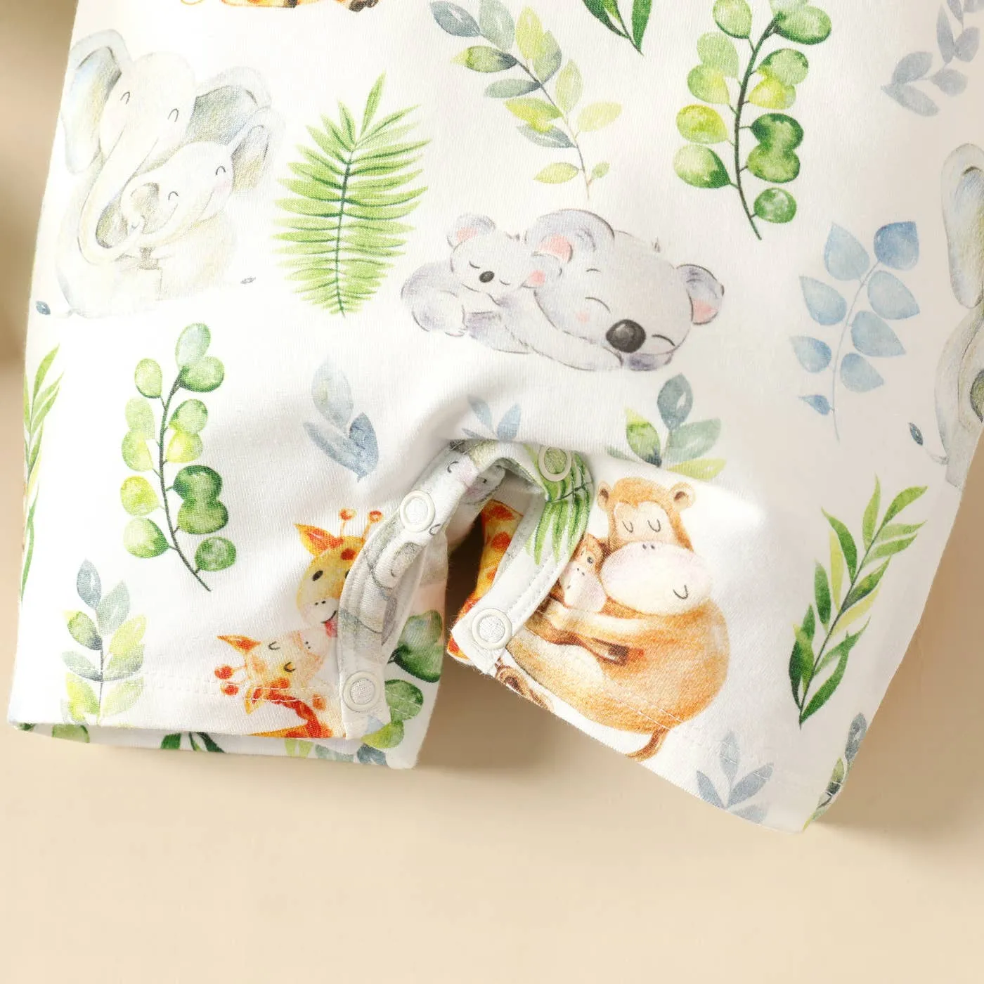 Baby Romper Zoo Love