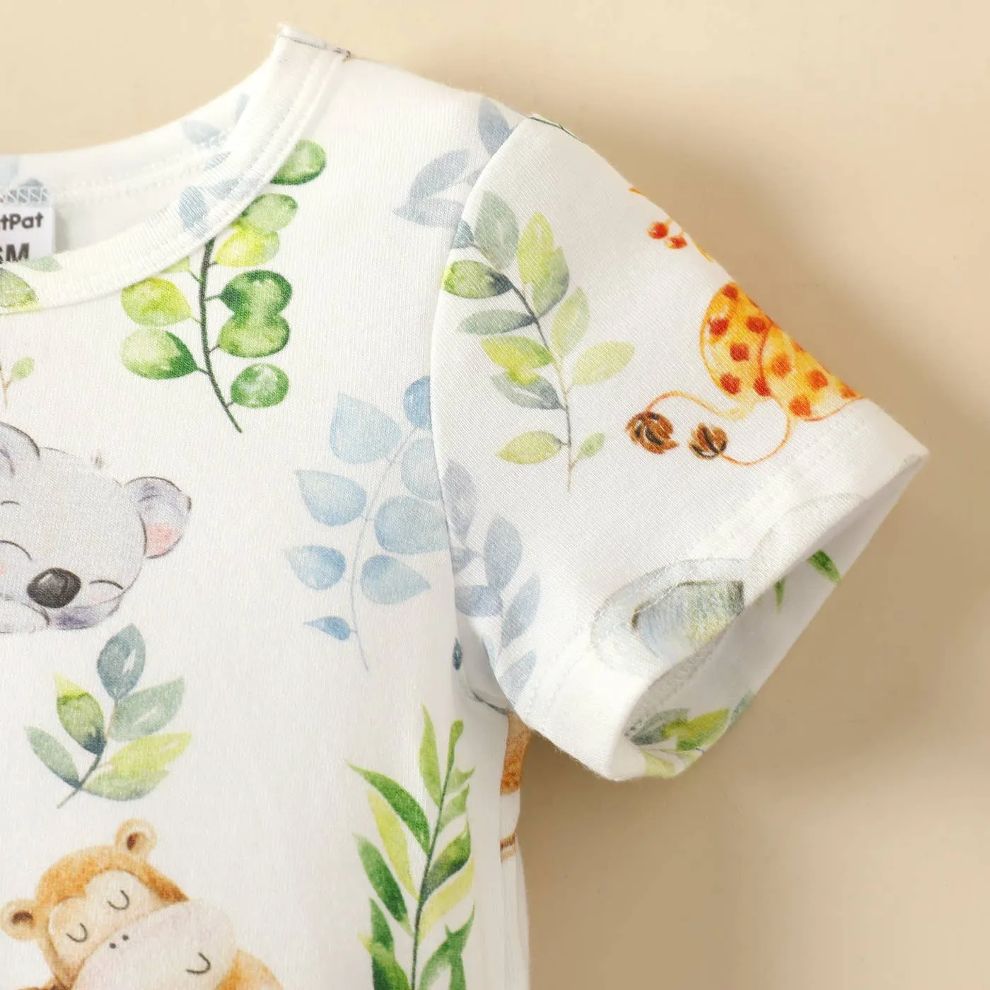 Baby Romper Zoo Love