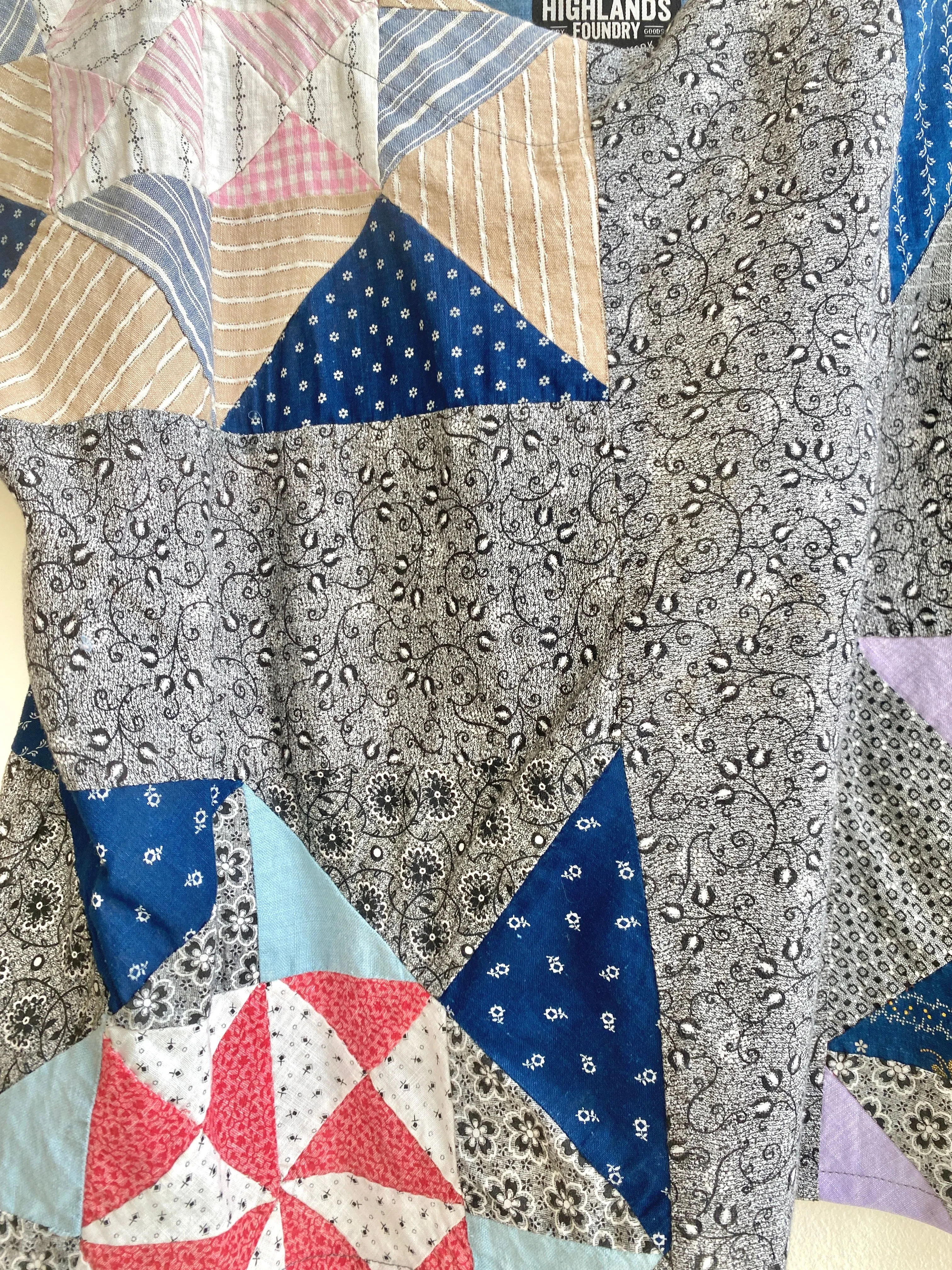 Black Heirloom Quilt Box Top