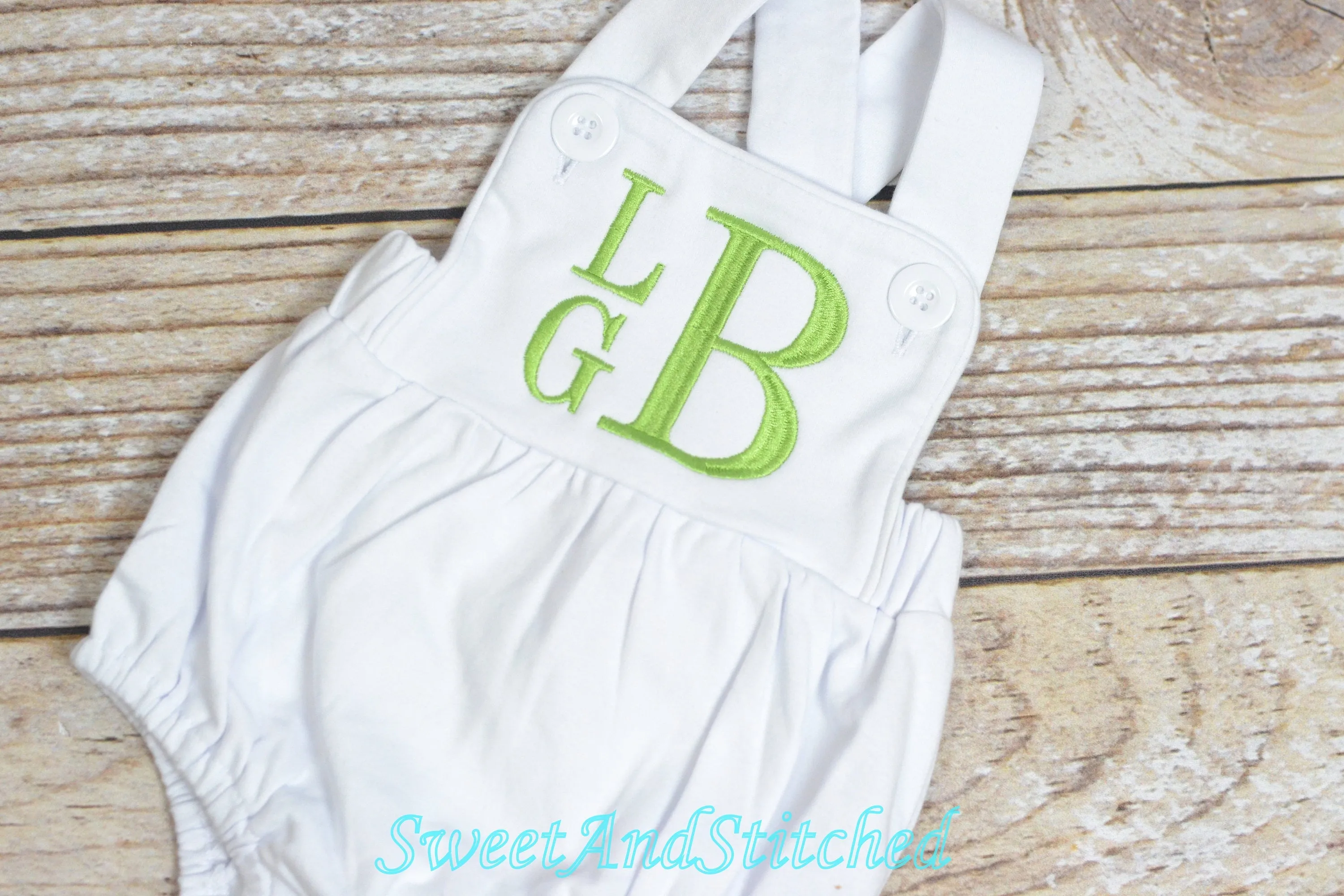 BLANK baby boy outfit, bubble romper sunsuit BLANK