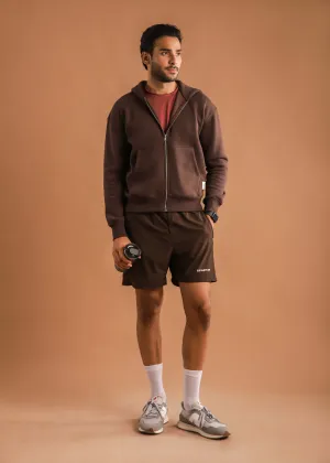 BOXY FIT ZIP-UP HOODIE