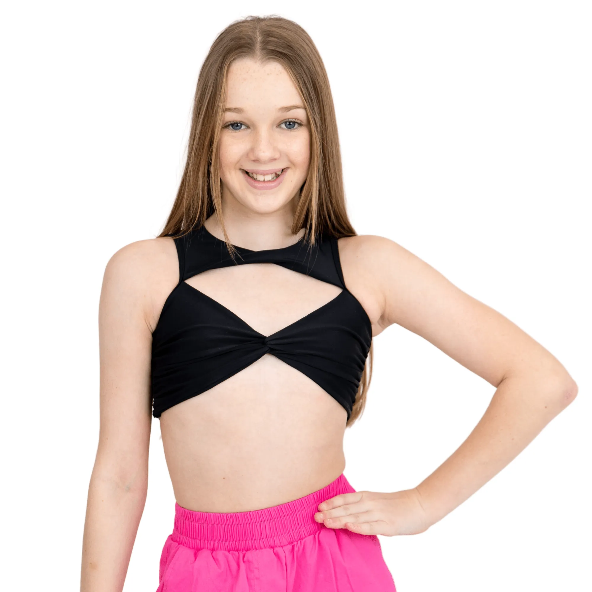 Cassie B Double Twist Crop ONLY