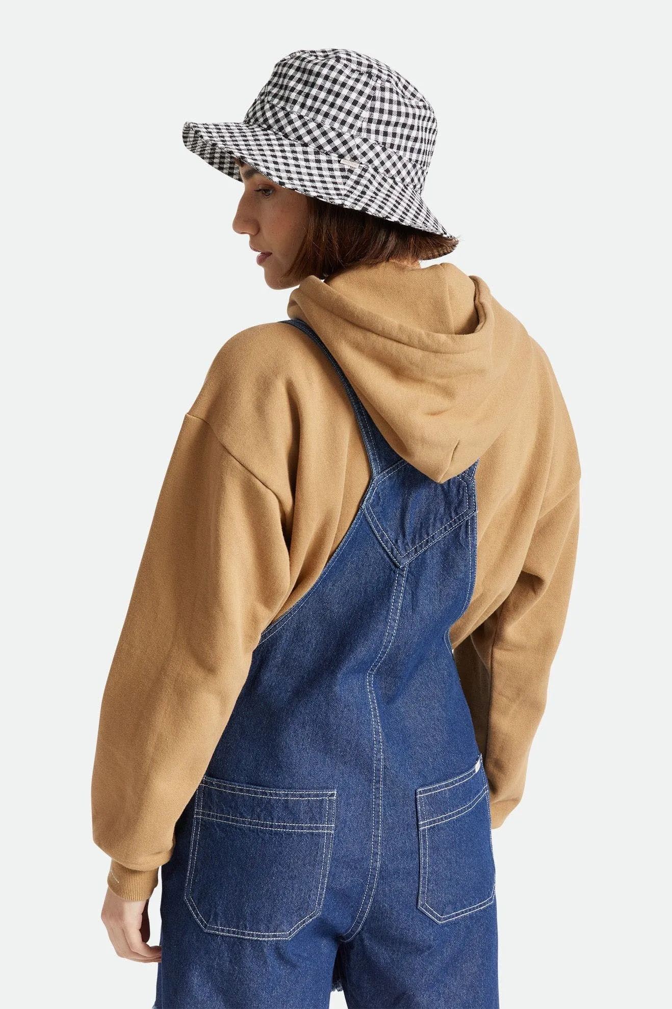 CHRISTINA SHORT OVERALL - INDIGO RINSE