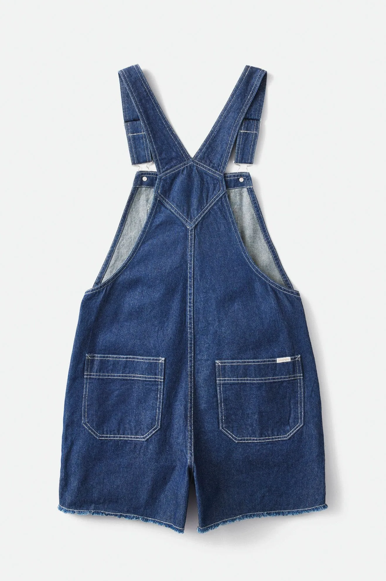 CHRISTINA SHORT OVERALL - INDIGO RINSE
