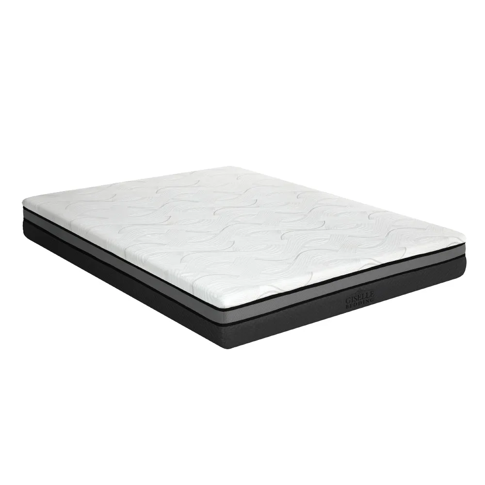 Cool Gel Memory Foam Mattress, 25cm Queen, Medium Firm - Giselle Bedding