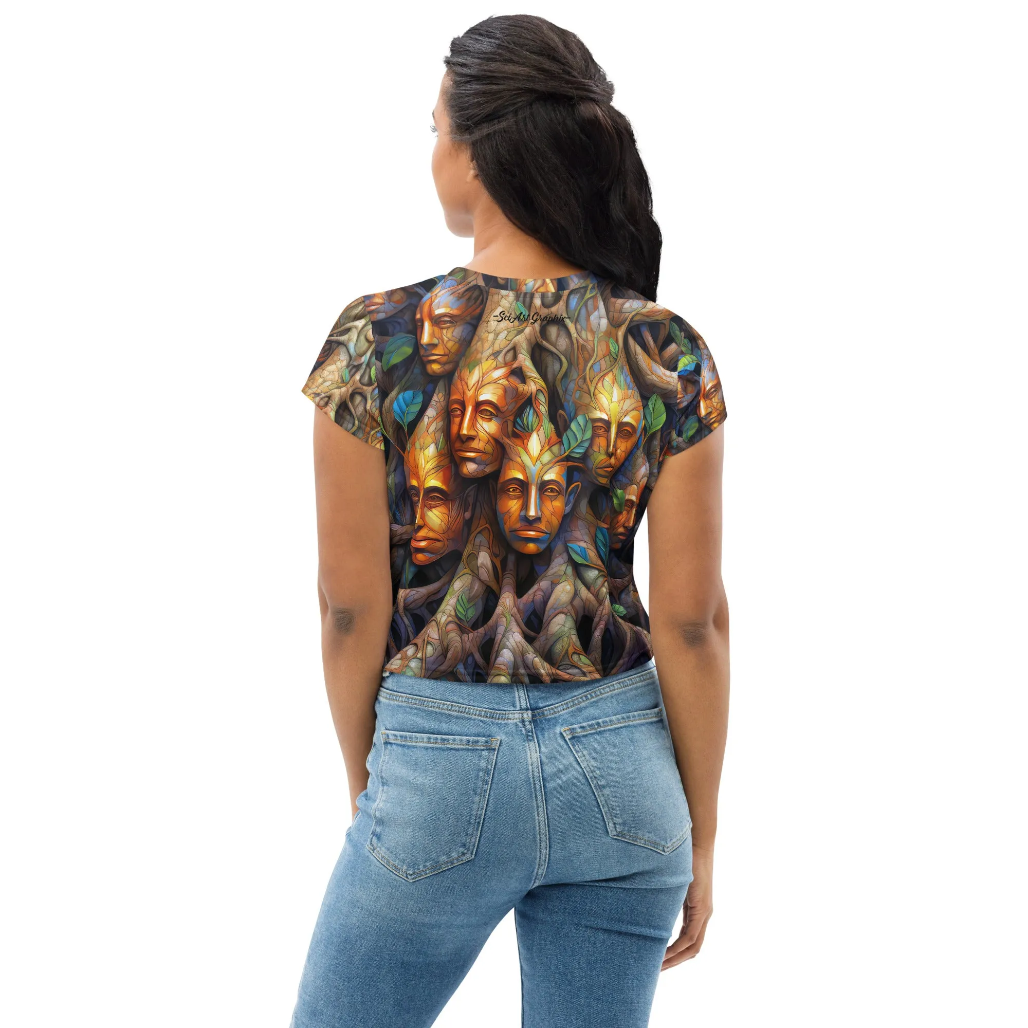 Crop Tee Natural Evolution