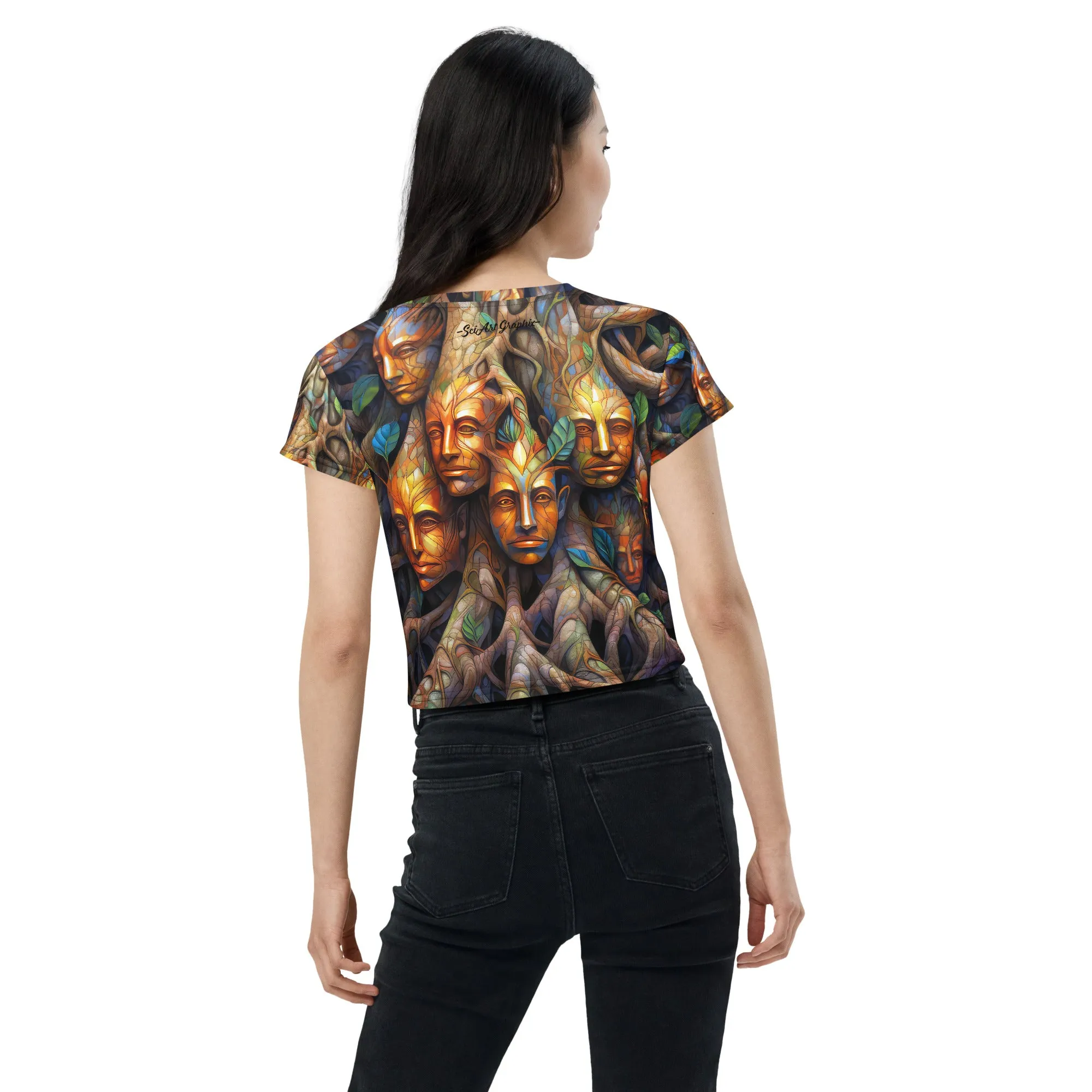 Crop Tee Natural Evolution