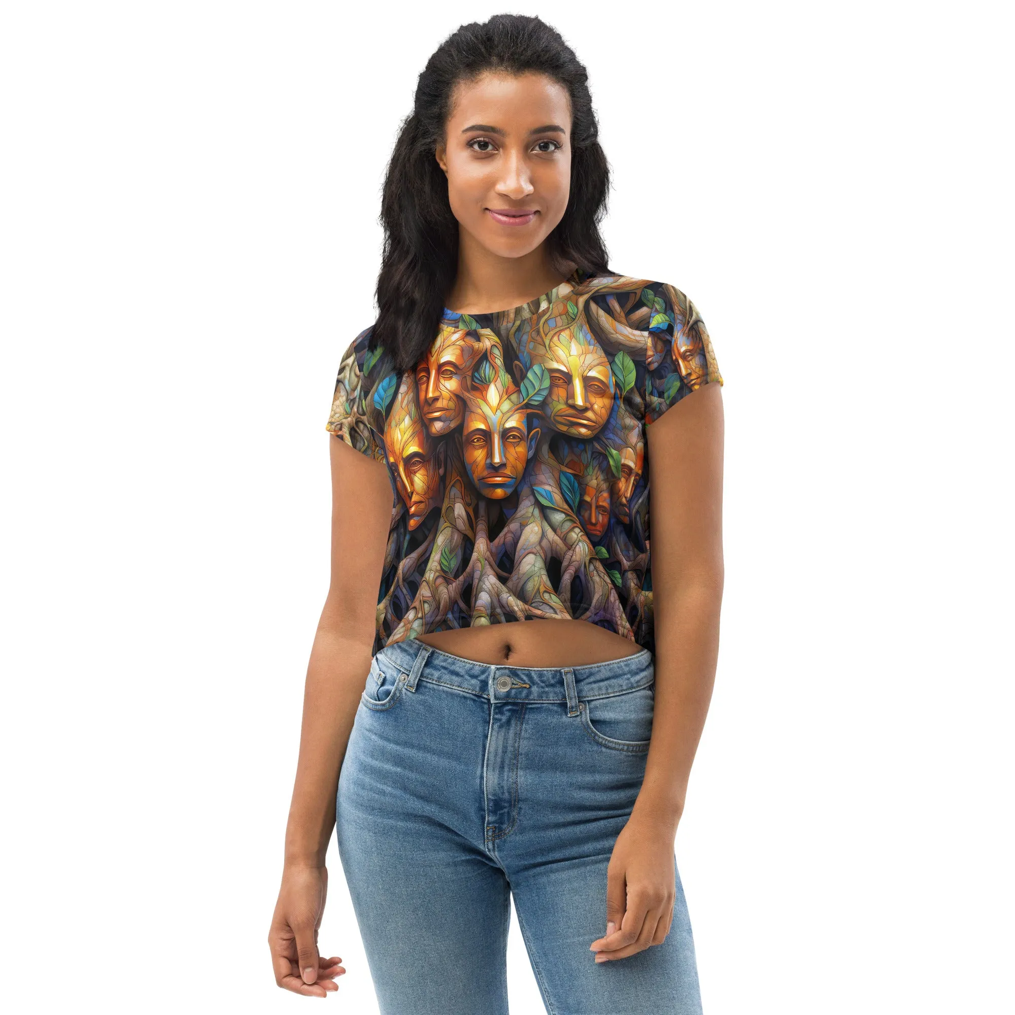 Crop Tee Natural Evolution