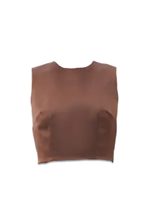 Dickinson Satin Crop Top