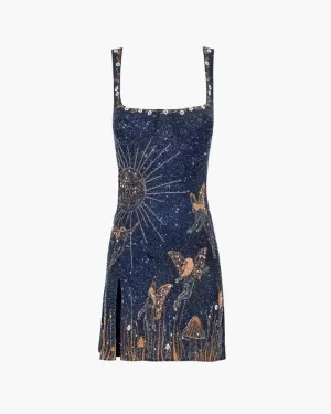 Dorothy – Celestial embroidered – Mini dress