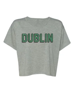 Dublin Block Flowy Crop