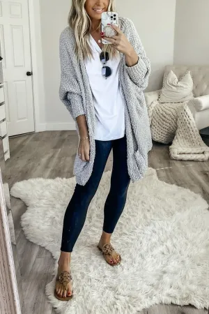 Dunnmall Casual Daily Solid Doll Sleeve Cardigan(6 Colors)