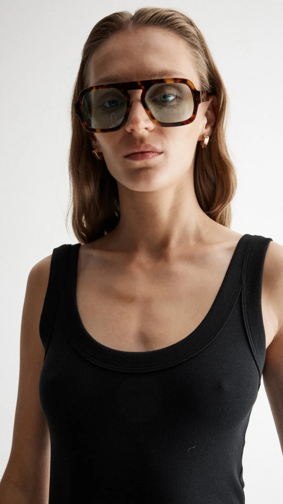 Elka Sienna Tank Dress - Black