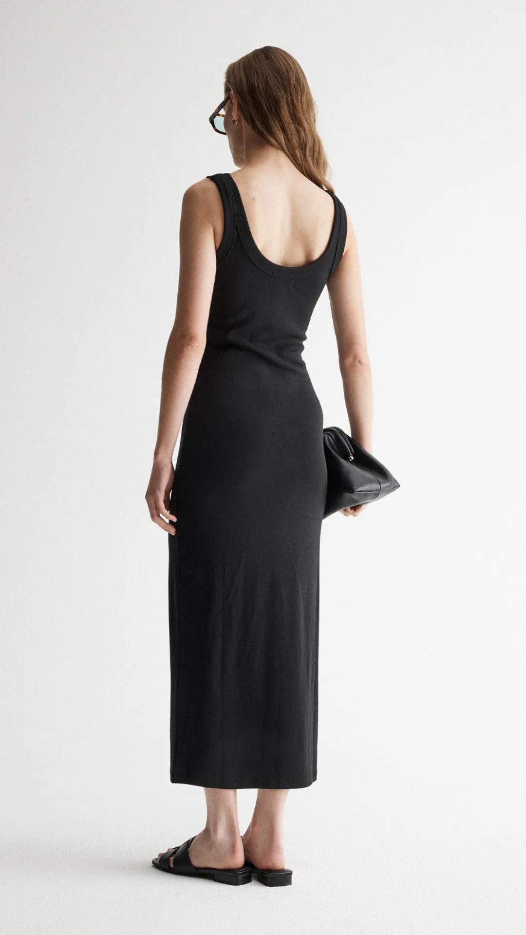 Elka Sienna Tank Dress - Black