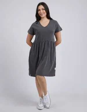 Elm Cloud Camilla Dress Charcoal