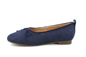 Emerald  Denim Ballet Flat 119