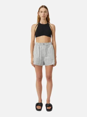 Enzo Crop - Black