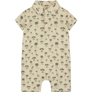Finley Romper in Latte Islands