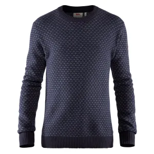 Fjällräven Men&#x27;s Övik Nordic Sweater Dark Navy | Buy Fjällräven Men&#x27;s Övik Nordic Sweater Dark Navy here | Outnorth