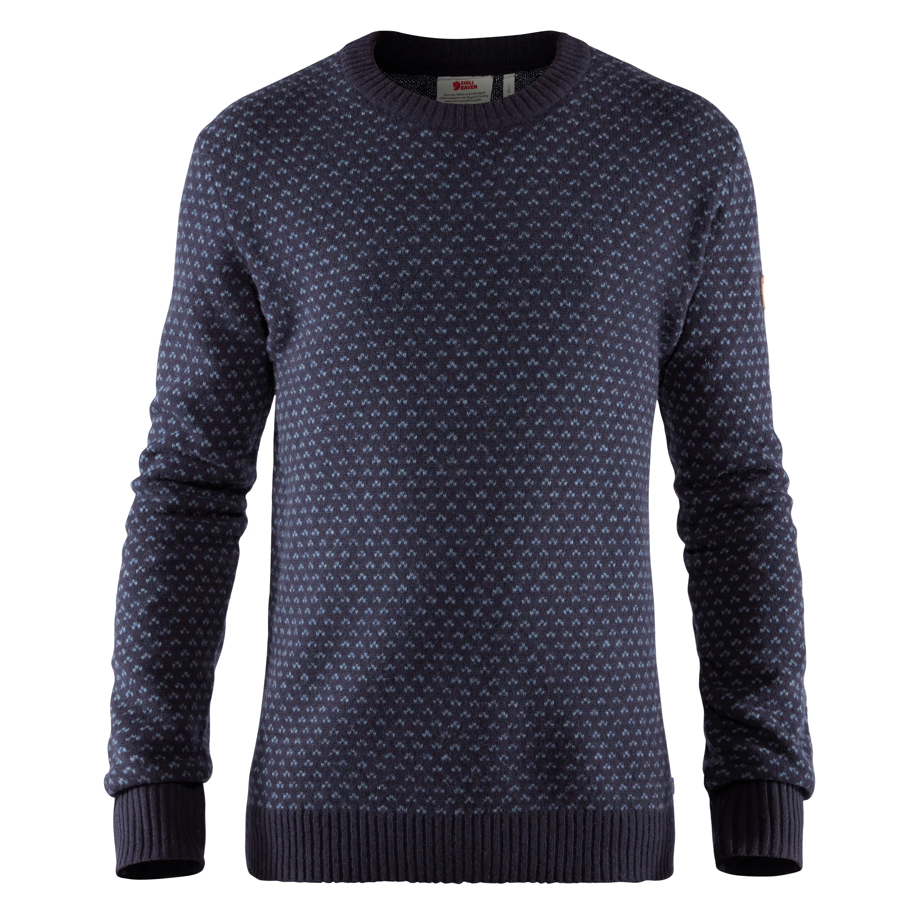 Fjällräven Men&#x27;s Övik Nordic Sweater Dark Navy | Buy Fjällräven Men&#x27;s Övik Nordic Sweater Dark Navy here | Outnorth