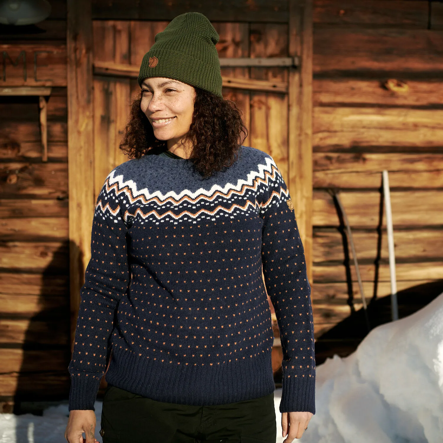 Fjällräven Women&#x27;s Övik Knit Sweater Arctic Green | Buy Fjällräven Women&#x27;s Övik Knit Sweater Arctic Green here | Outnorth