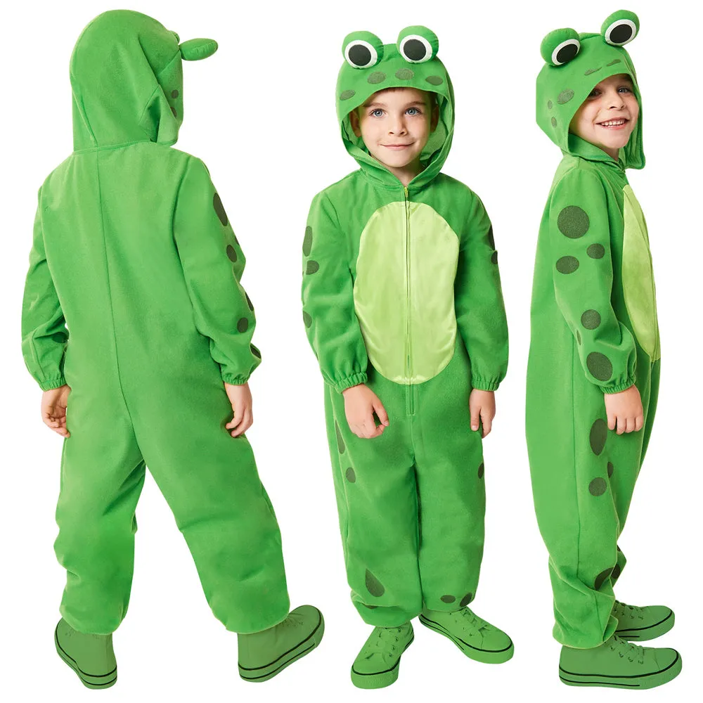 Frosch Overall Kostüm für Kinder