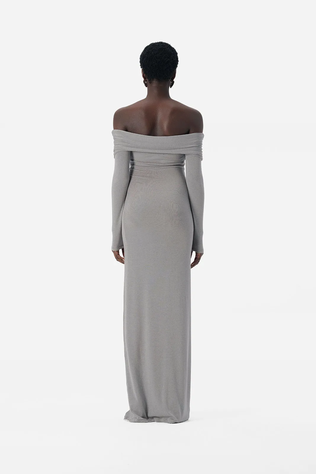 Harpa Dress Grey Marle