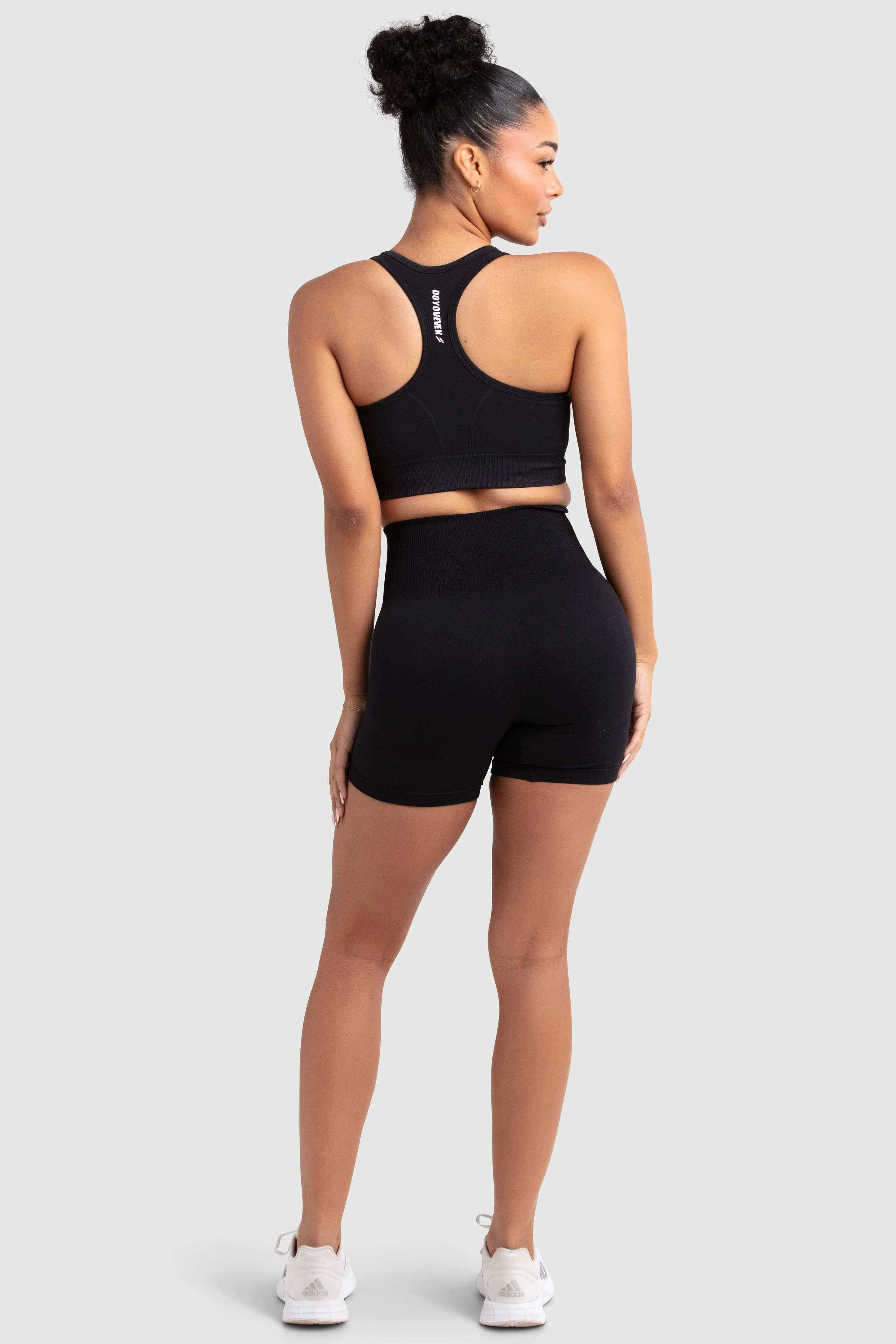 Hyperflex 2 Crop - Jet Black