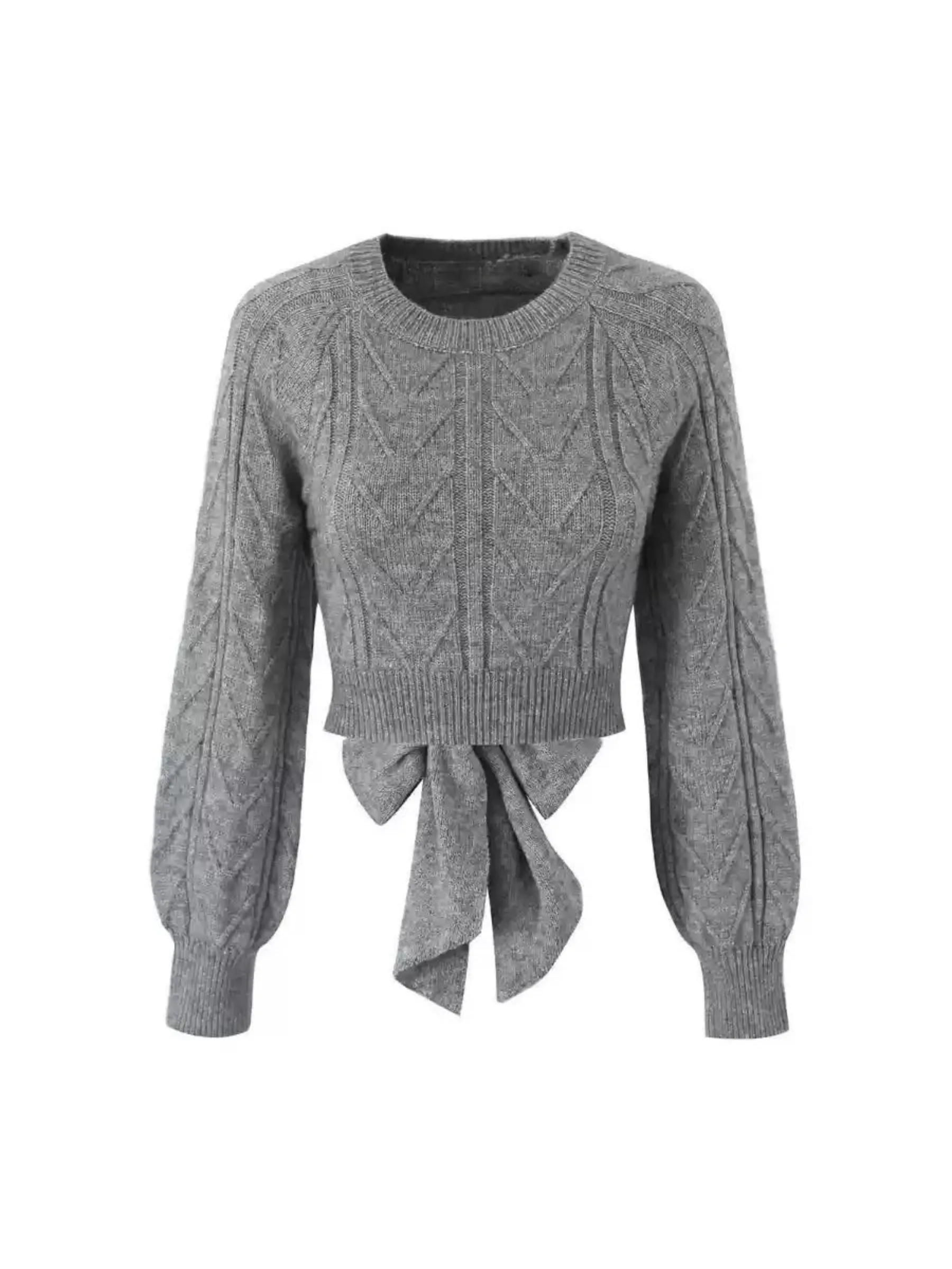Isla Bow Crop Sweater