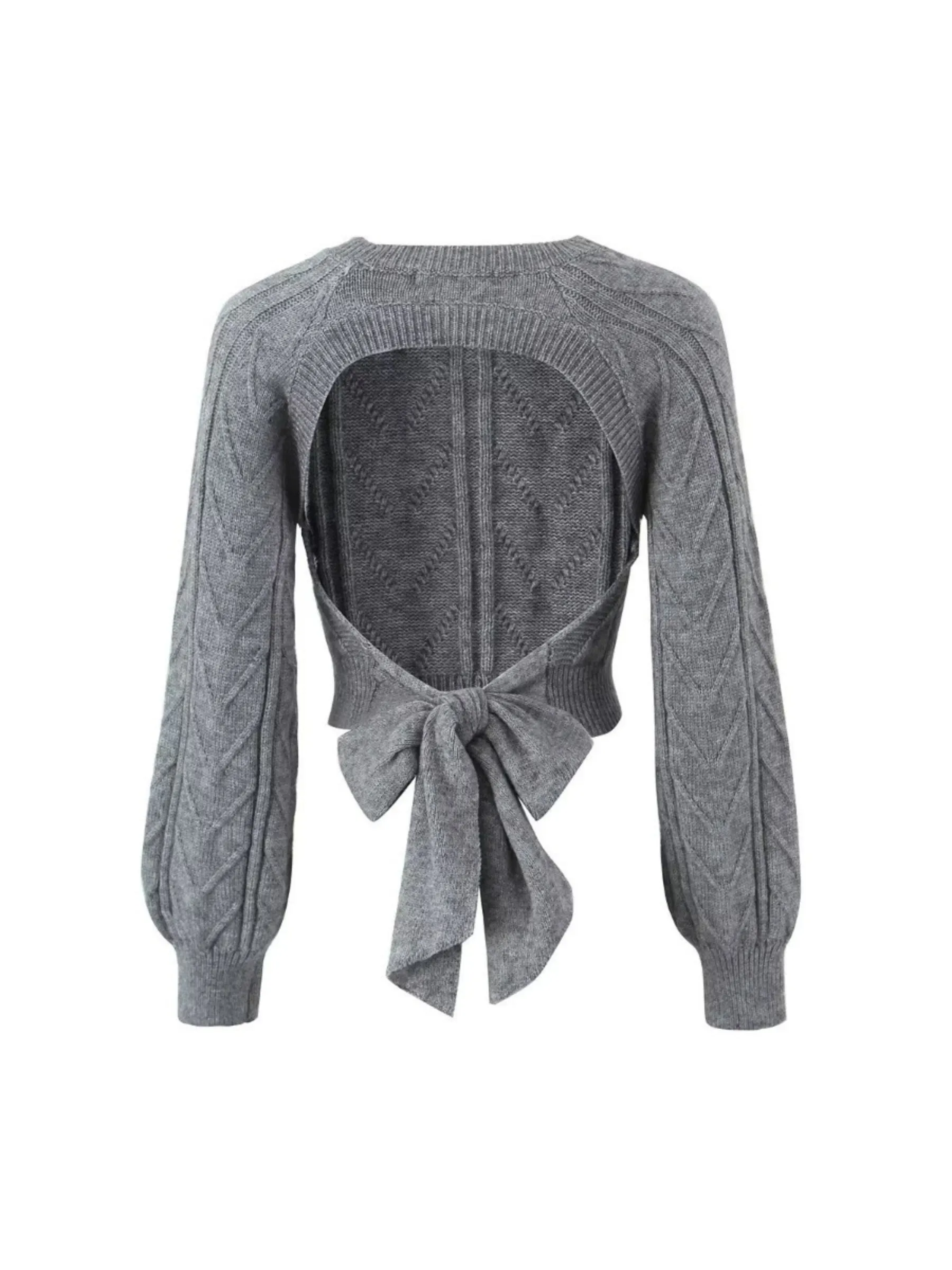 Isla Bow Crop Sweater