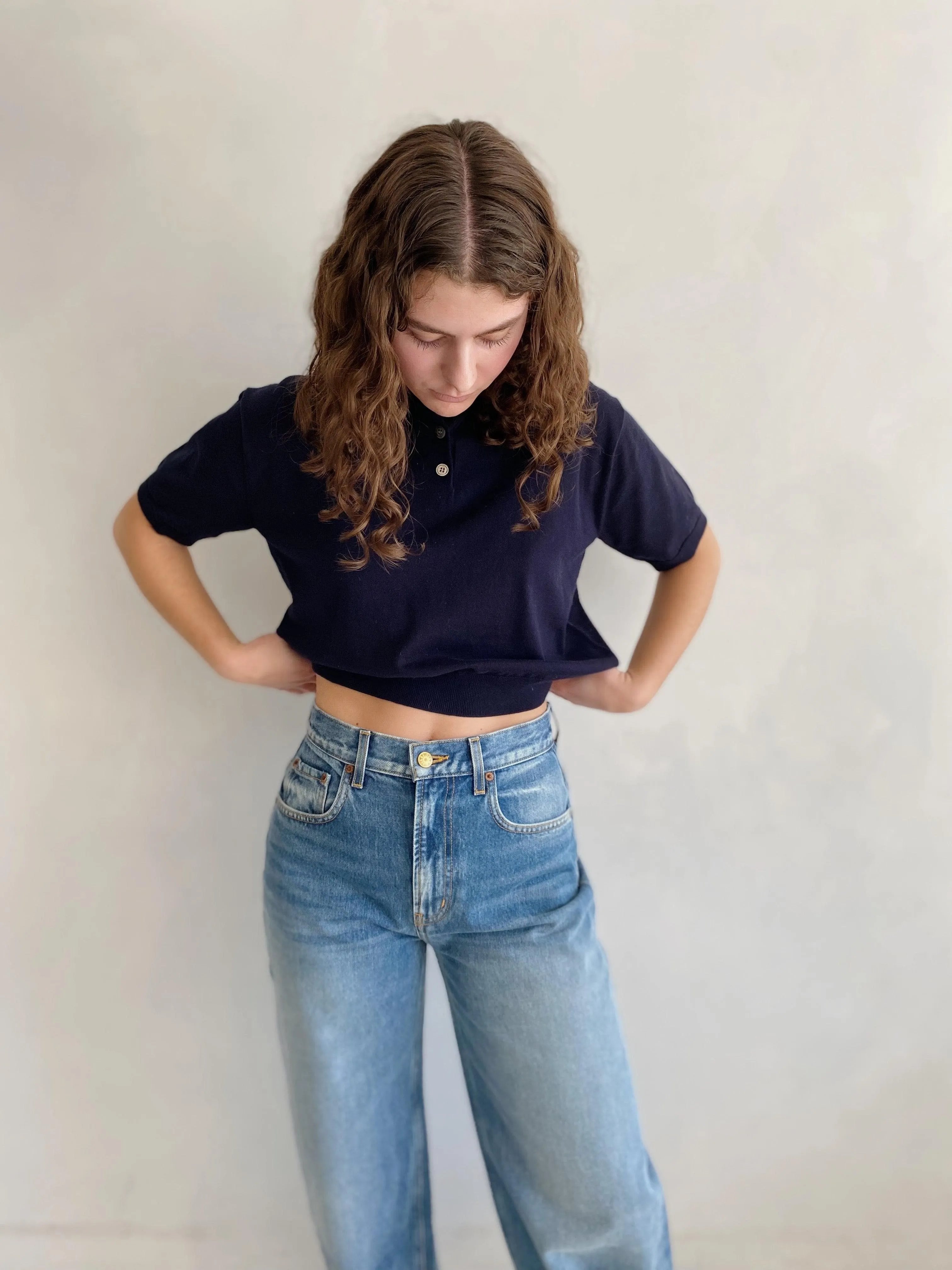 jrue top in navy