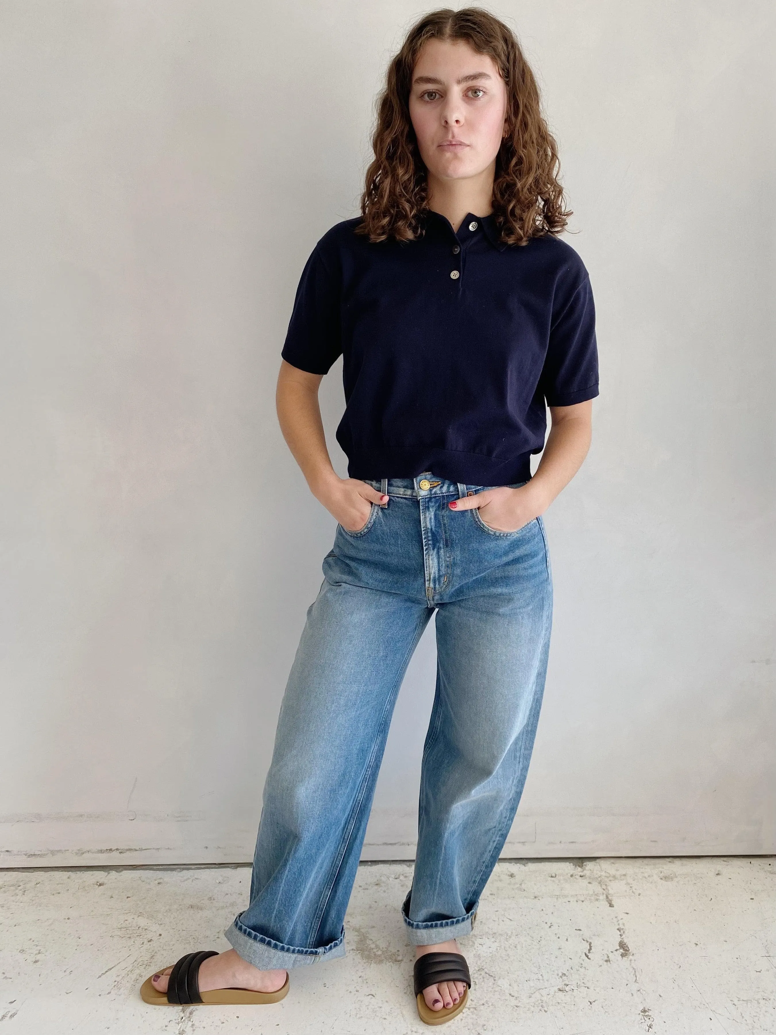 jrue top in navy