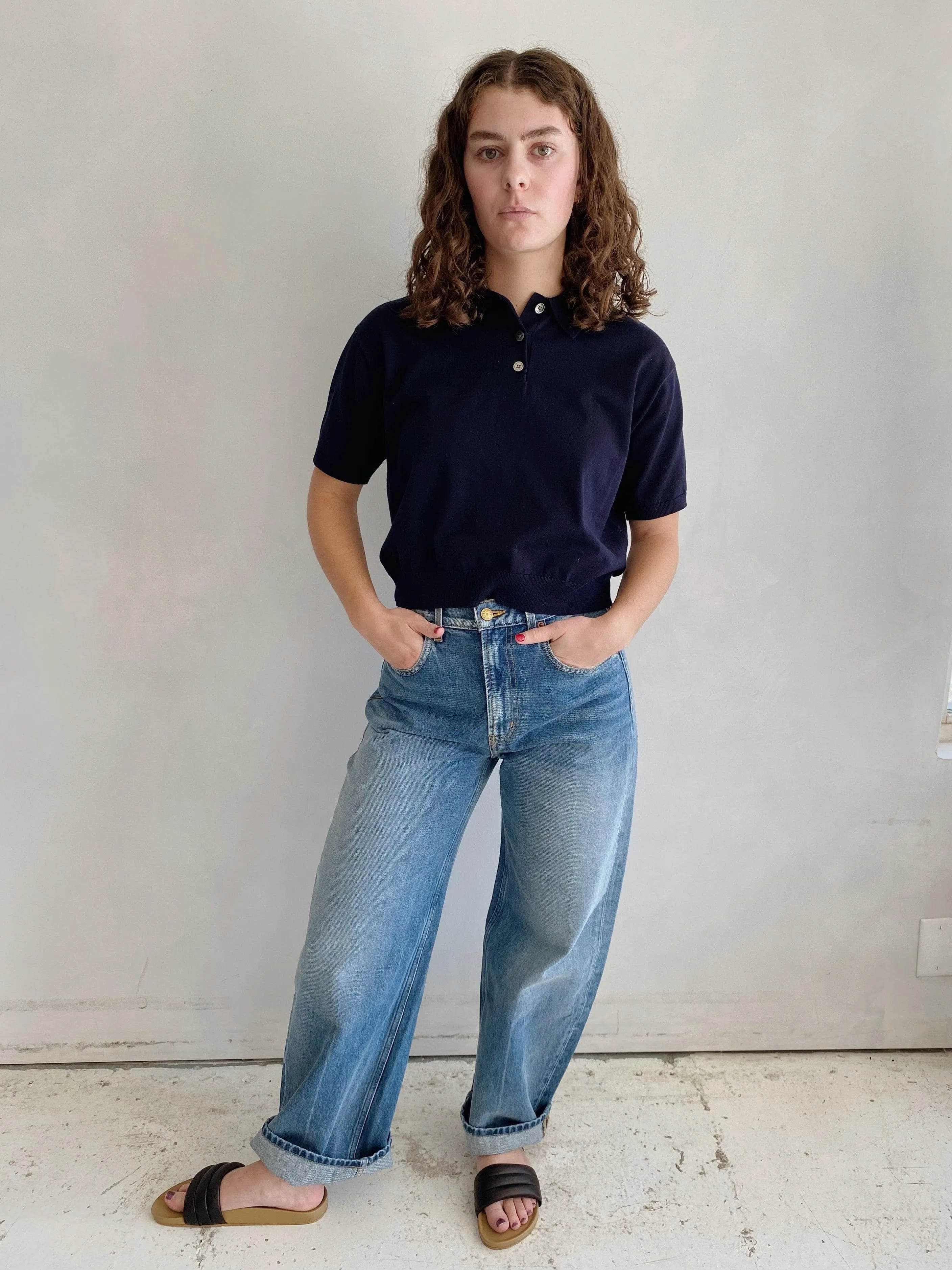 jrue top in navy