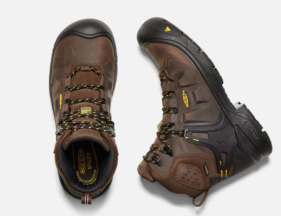 Keen Dover Men's Carbon Toe Waterproof Oil/Slip Resistant Work Boot 1021467