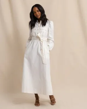 Klara Maxi Dress - Sand White by Southern Tide