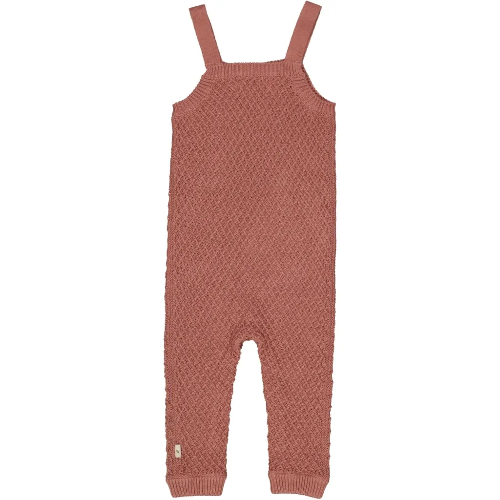 Knit Romper Bobbie - rose cheeks