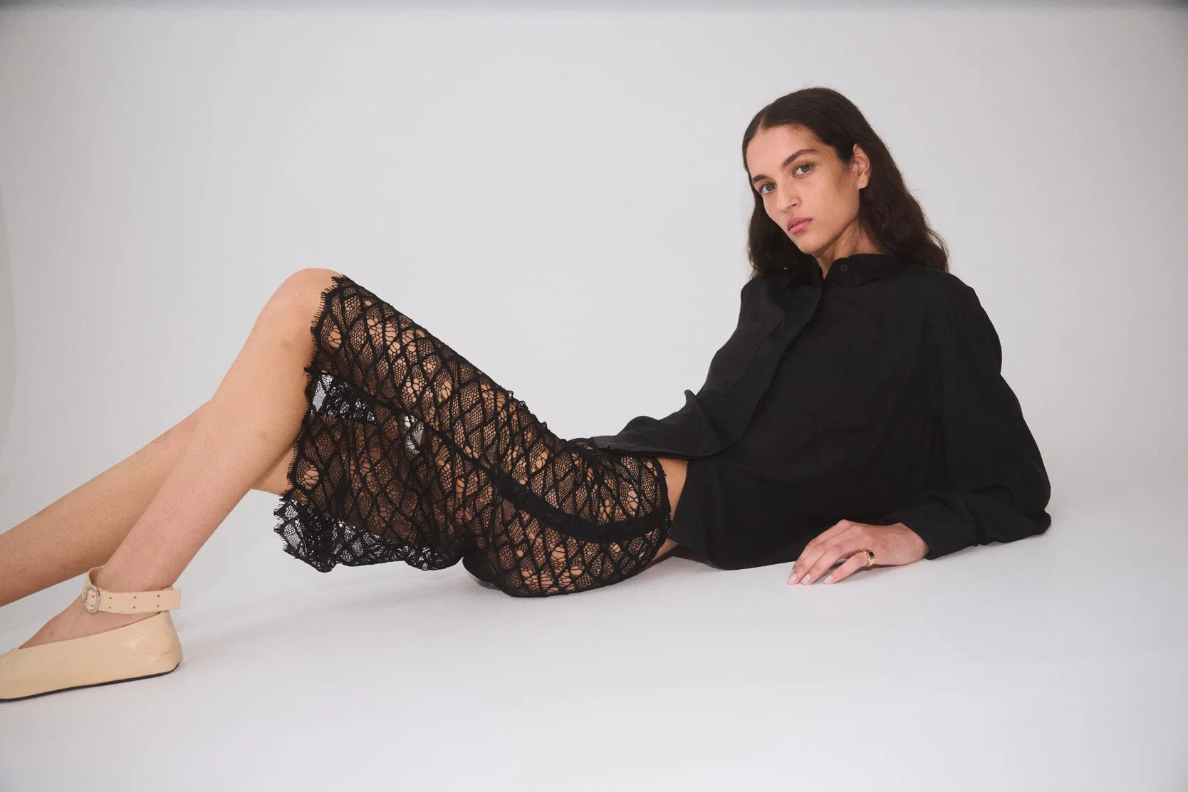 Lace Slip Skirt