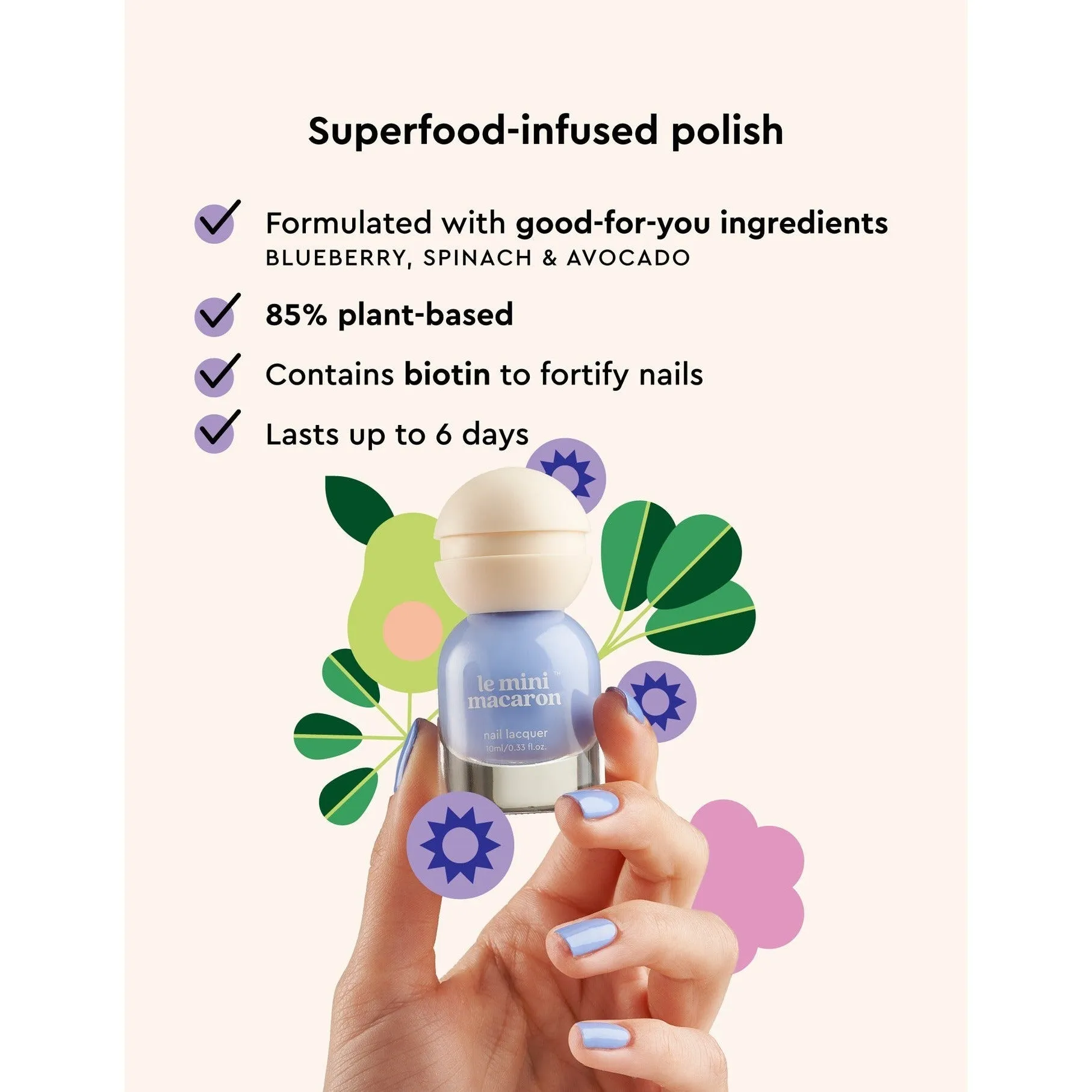 Le Mini Macaron - Nail Polish - Minuit