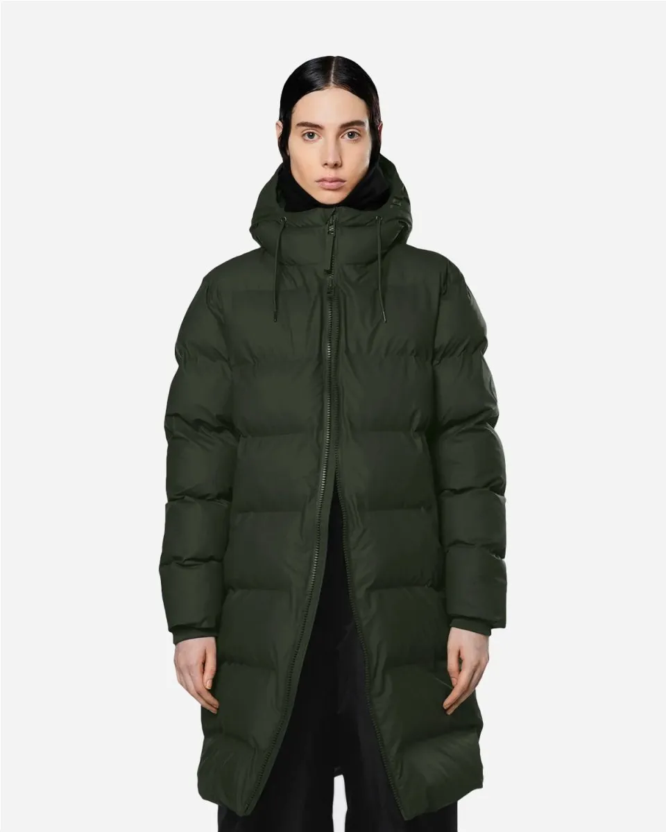 Long Puffer Jacket 2022 - Green