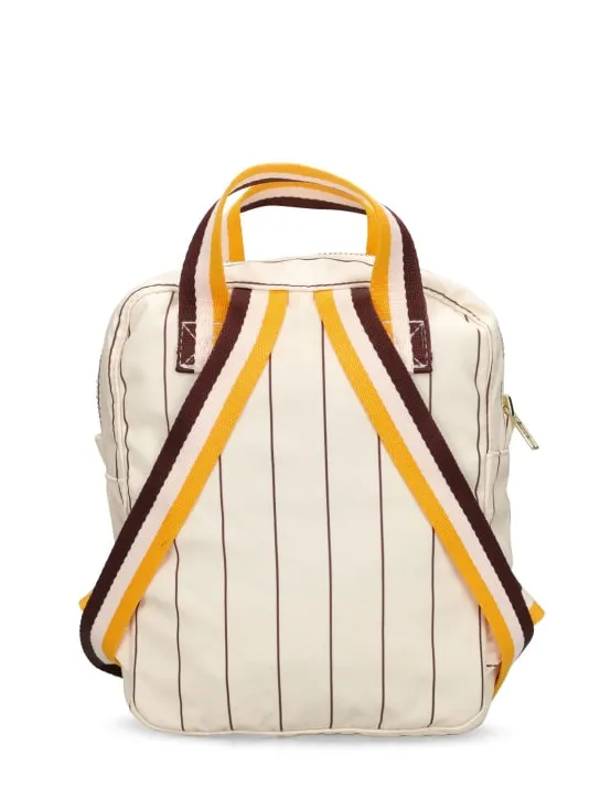 Mini Rodini   Embroidered recycled tech backpack 