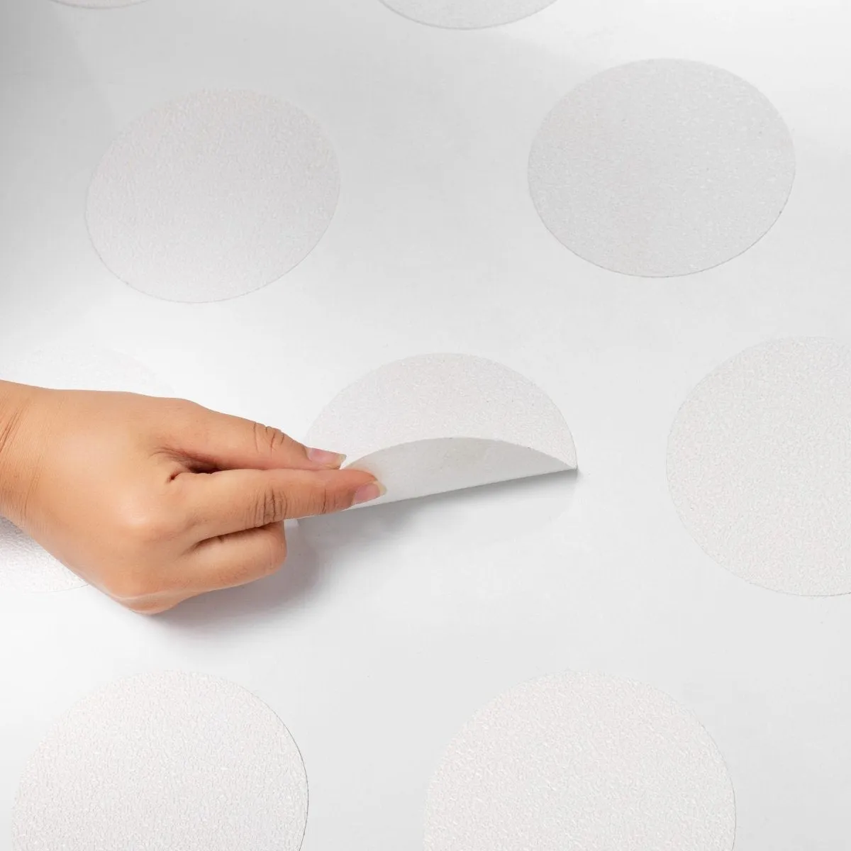 Non Slip Bath & Shower Stickers – 20x Large White Discs