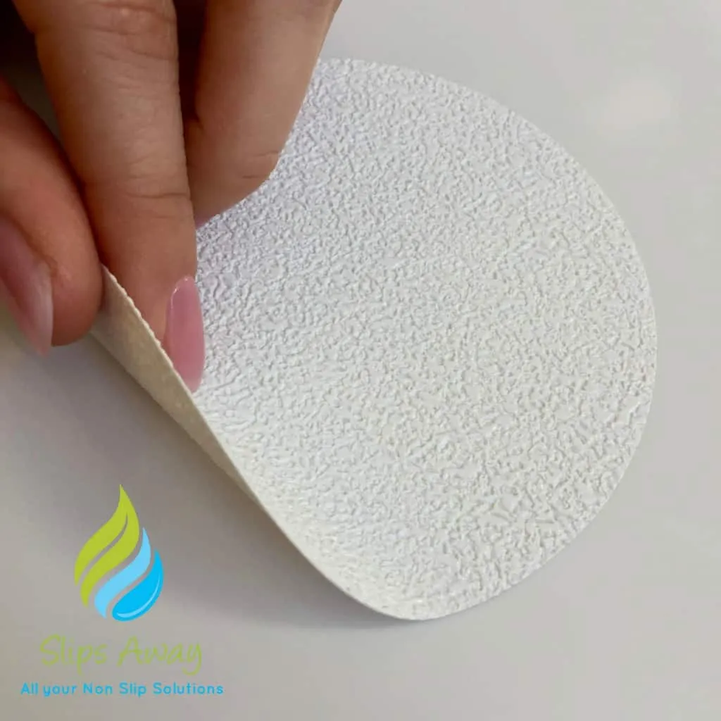 Non Slip Bath & Shower Stickers – 20x Large White Discs
