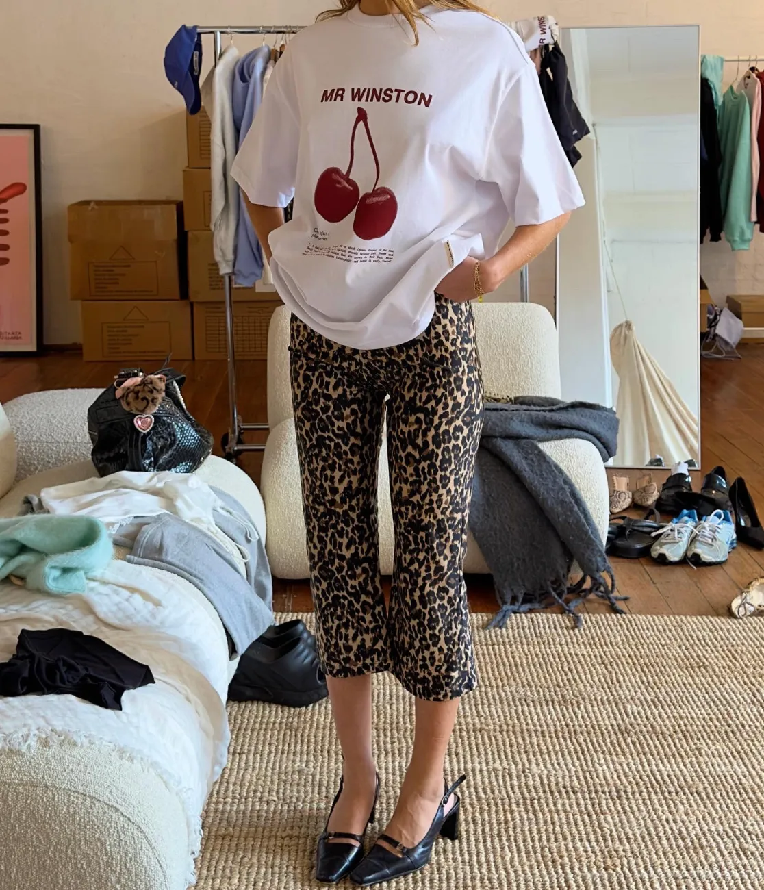 Oversized Cherry Cola Tee